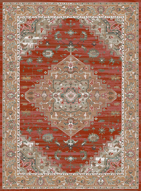 Plymouth Beryl Red Area Rug