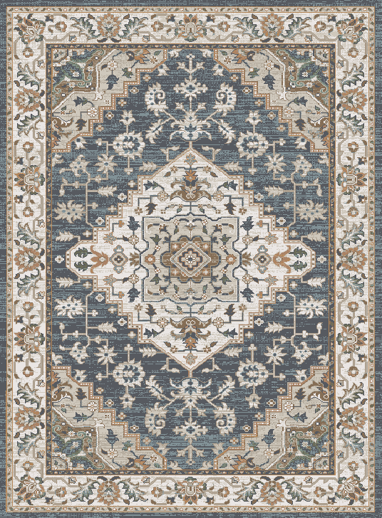 Plymouth Beryl Blue Area Rug