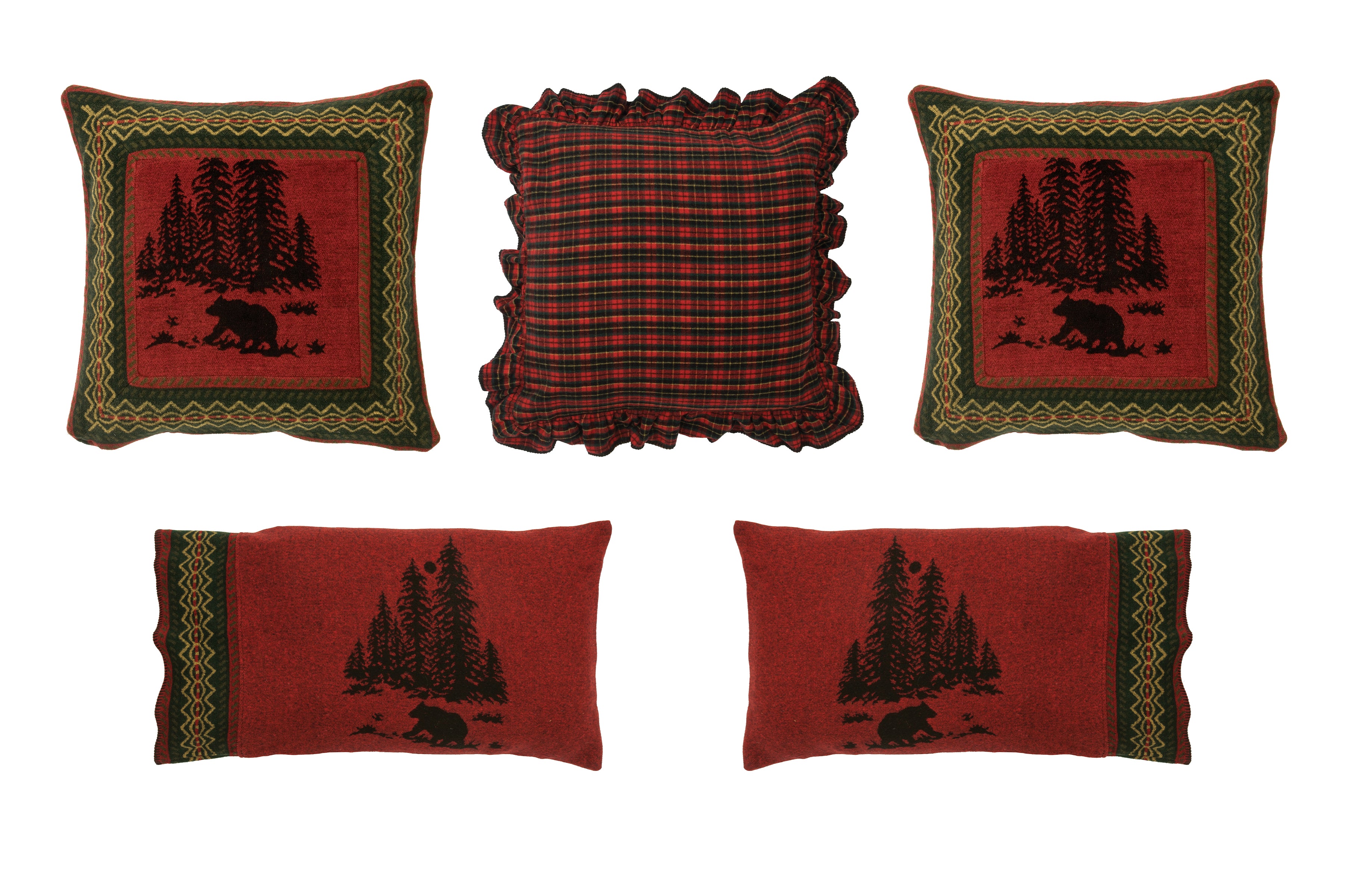 Wooded River Bear Bedspread Set