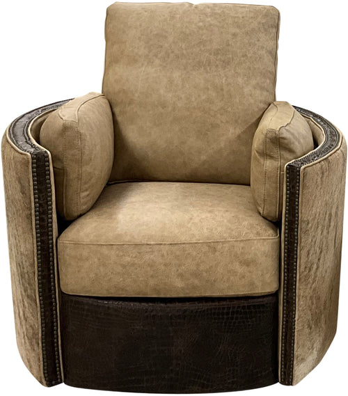 "Your Brand" Swivel Recliner