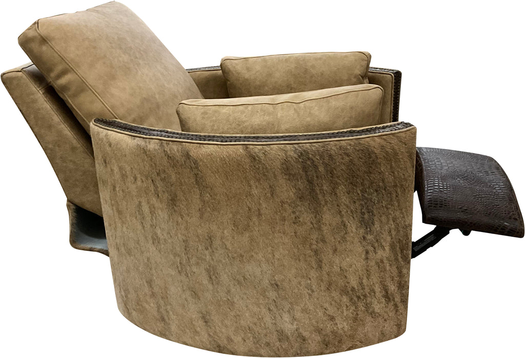 "Your Brand" Swivel Recliner