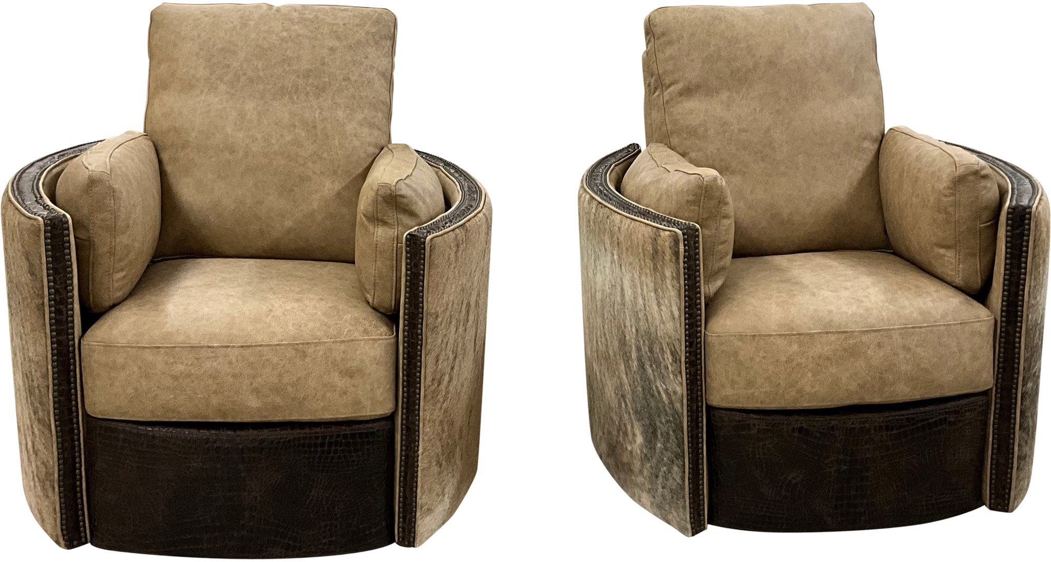 "Your Brand" Swivel Recliner