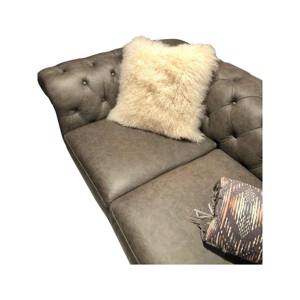 Tibetan Sheep Throw Pillow - Off White