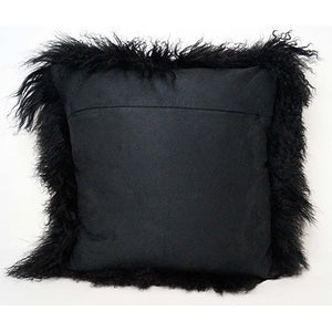 black throw pillow 