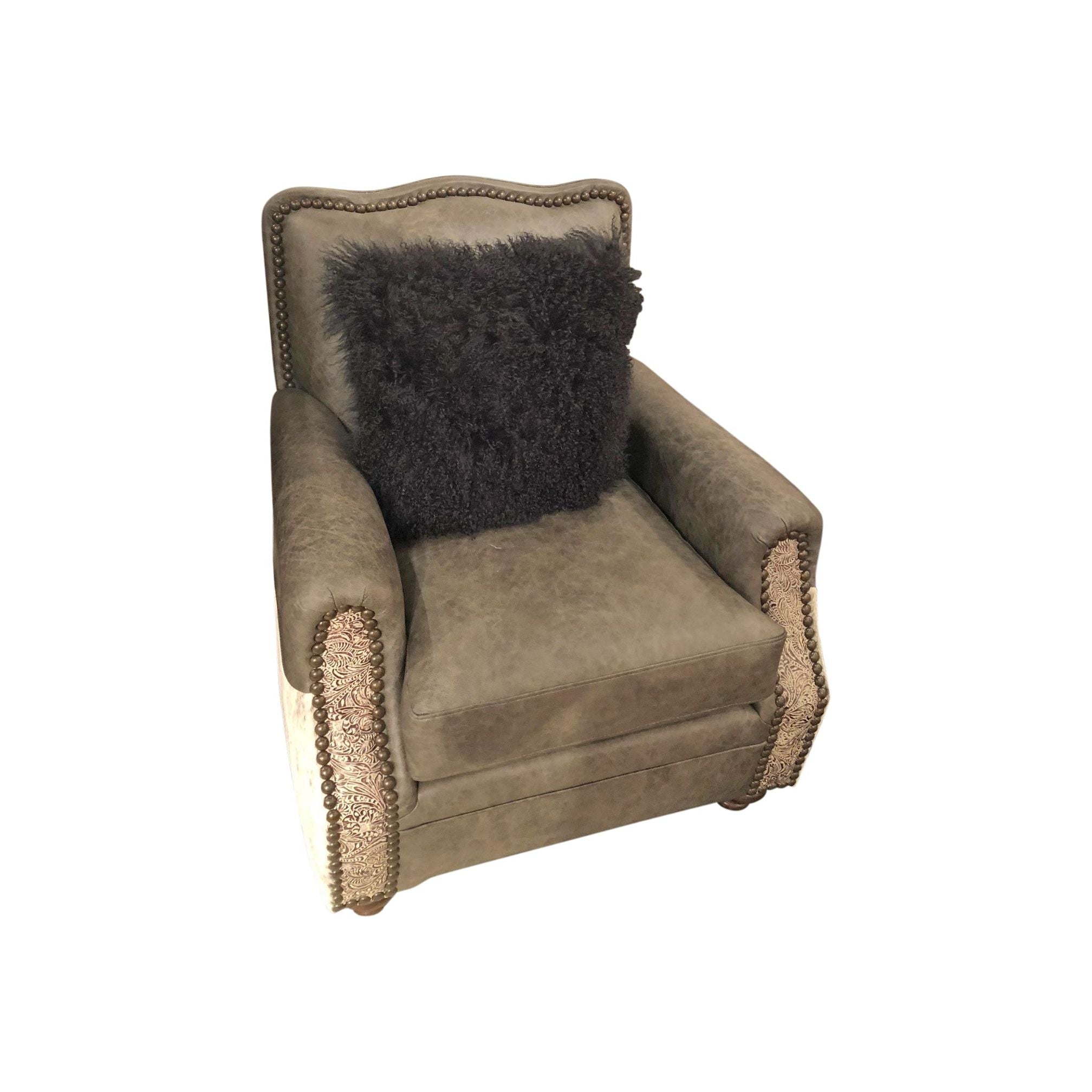 Tibetan Sheep Throw Pillow