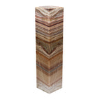 Large Cube Smooth Edge Aqua Lamp