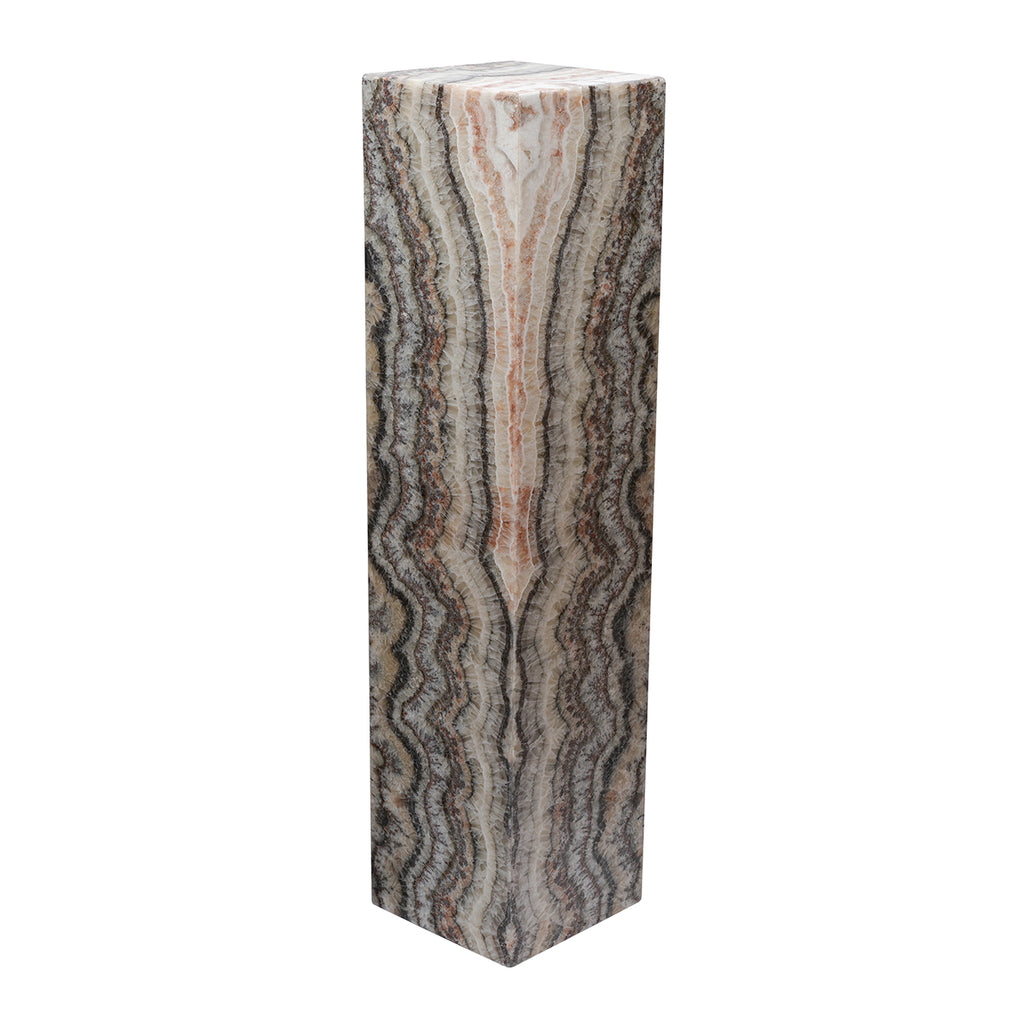 Medium Large Cube Natural Edge Multi Lamp