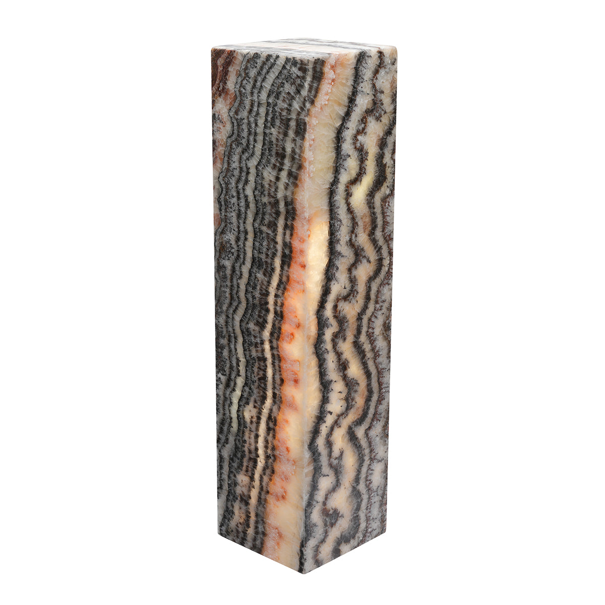 Medium Large Cube Natural Edge Multi Lamp