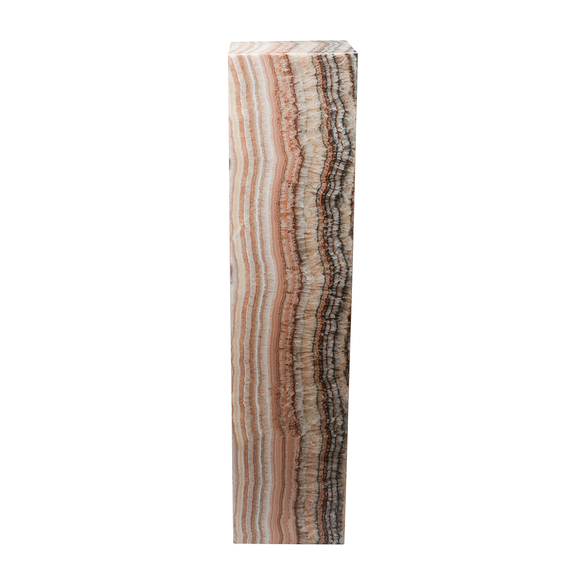 Large Cube Natural Edge Multi Lamp