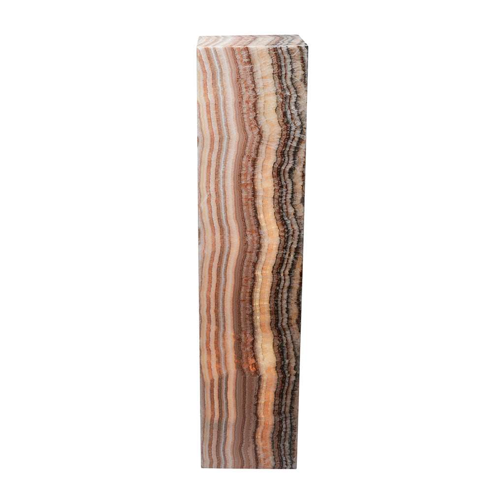 Large Cube Natural Edge Multi Lamp