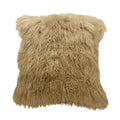Tibetan Sheep Throw Pillow - Champagne
