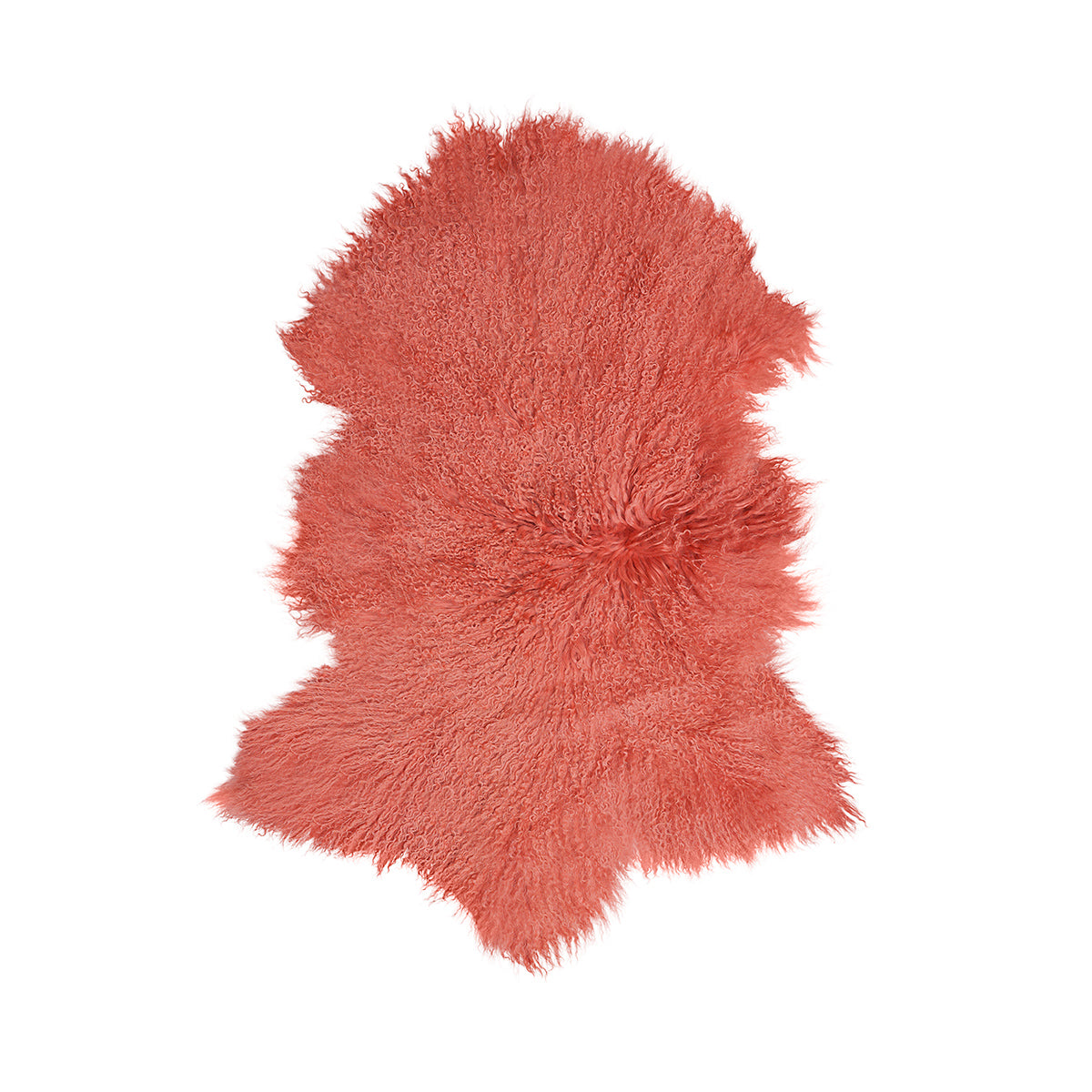 Tibetan Sheep Pelt - Terracotta