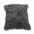 Tibetan Sheep Throw Pillow - Charcoal