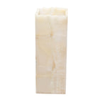Small Cube Natural Edge White Ice Lamp