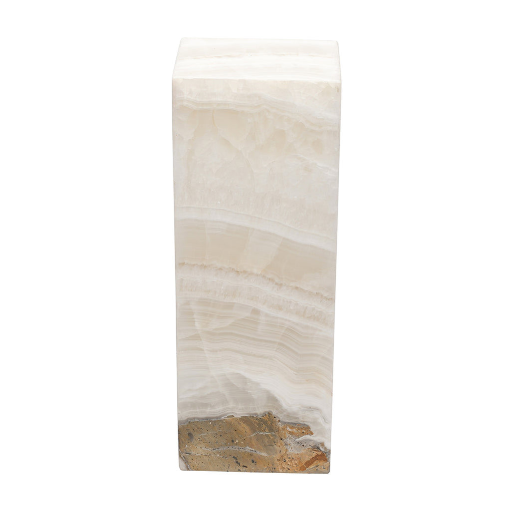 Small Cube Smooth Edge White Ice Lamp