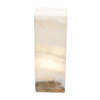 Small Cube Smooth Edge White Ice Lamp