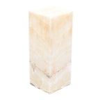 Medium Cube Smooth Edge White Ice Lamp