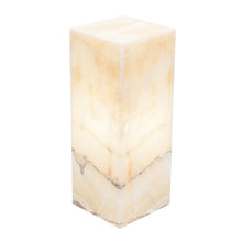 Load image into Gallery viewer, Medium Cube Smooth Edge White Ice Lamp