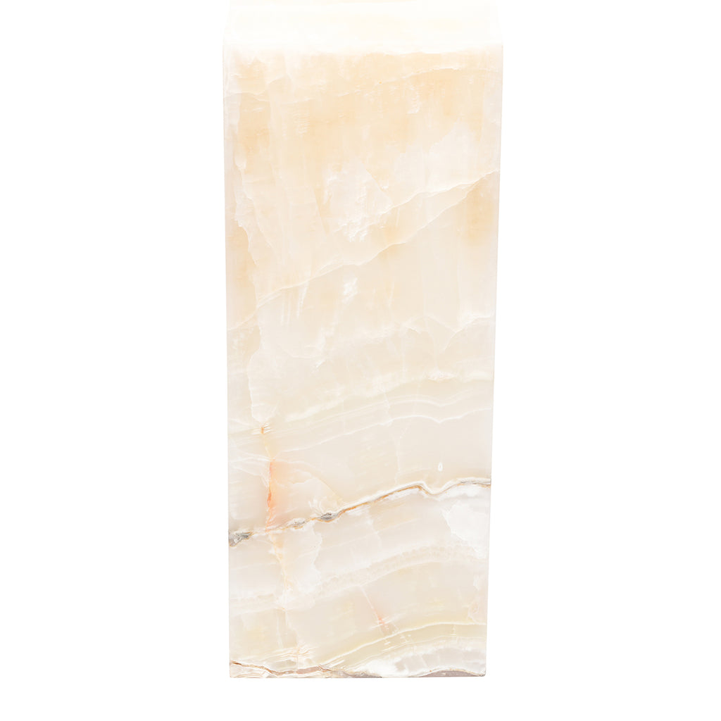 Medium Cube Smooth Edge White Ice Lamp