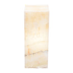 Medium Cube Smooth Edge White Ice Lamp