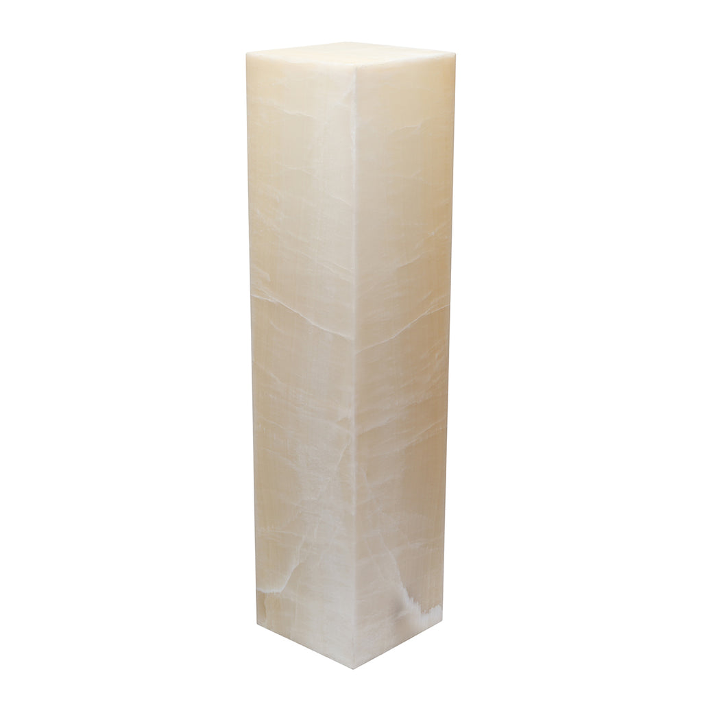Large Cube Smooth Edge White Ice Lamp