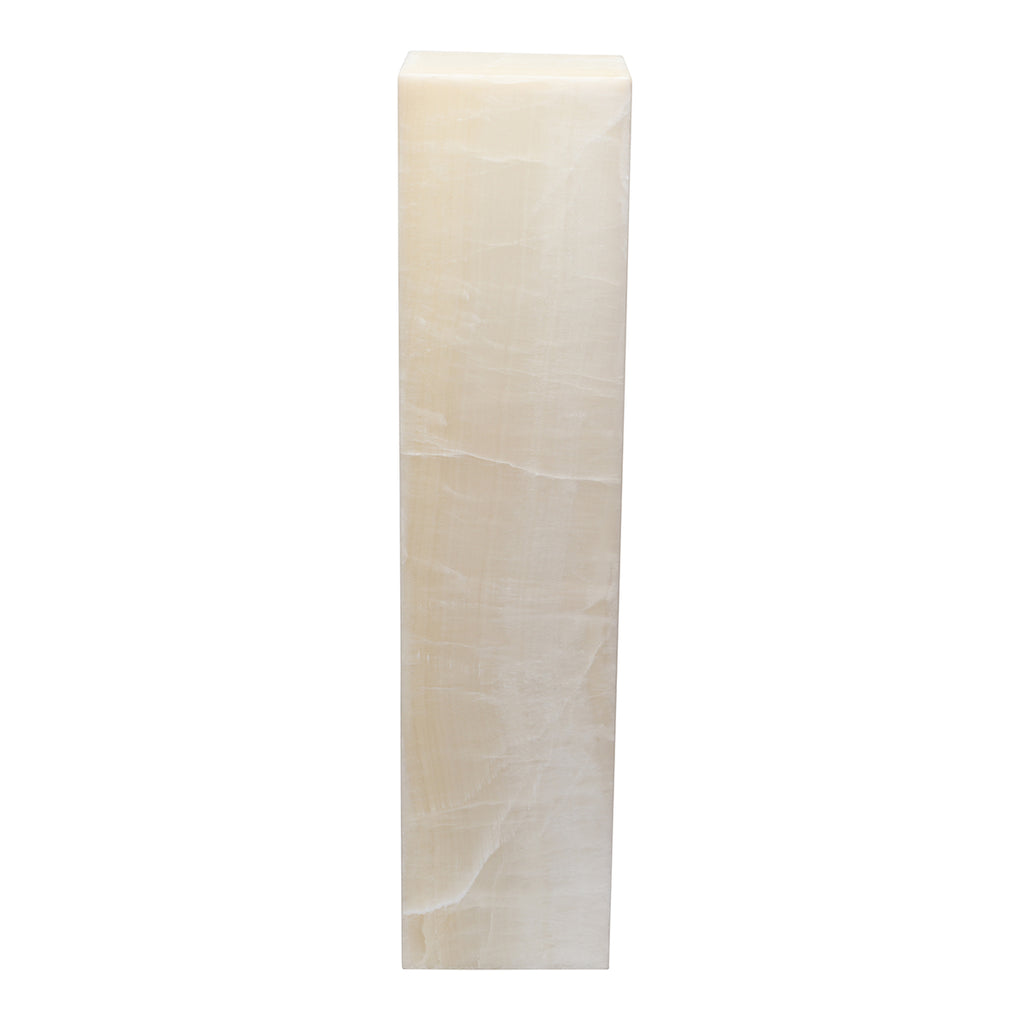 Large Cube Smooth Edge White Ice Lamp