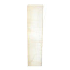 Large Cube Smooth Edge White Ice Lamp
