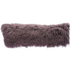 Tibetan Sheep Throw Pillow - Purple / Mauve