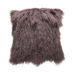 Tibetan Sheep Throw Pillow - Purple / Mauve