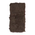Tibetan Sheep Throw - Pewter