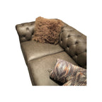 Tibetan Sheep Throw Pillow - Pewter