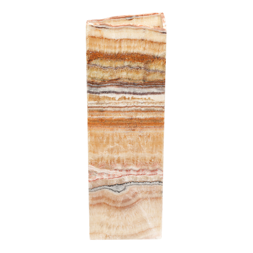 Medium Rectangle Natural Edge Aqua Lamp