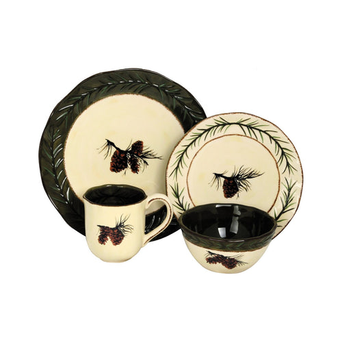 Pine Cone Dinnerware Collection