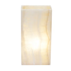 Small Rectangle Smooth Edge White Ice Lamp