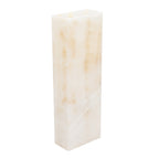 Medium Rectangle Smooth Edge White Ice Lamp