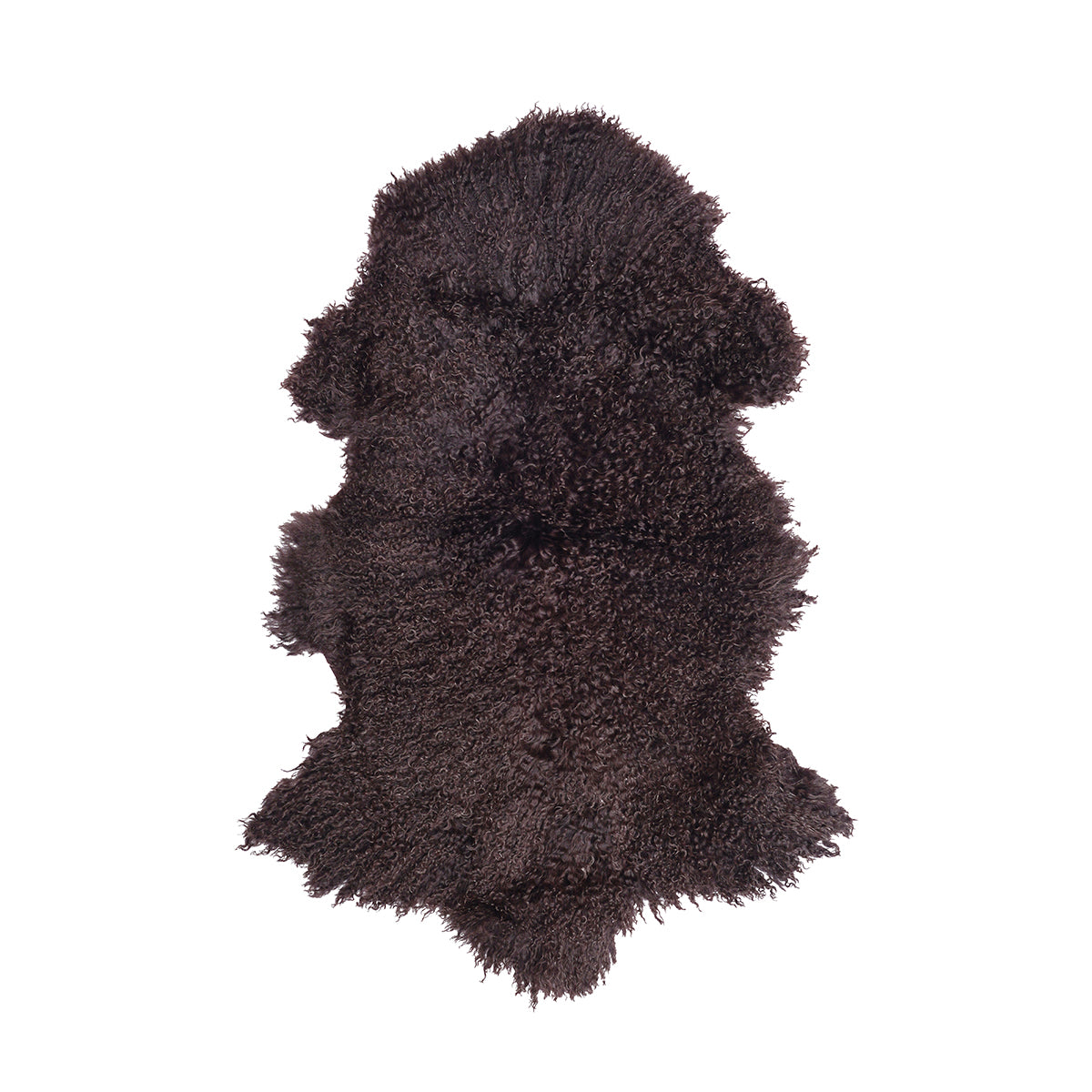 Tibetan Sheep Pelt - Chocolate