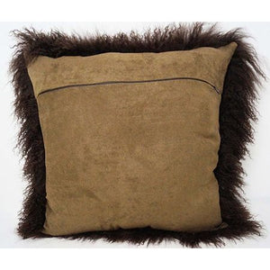 chocolate brown throw pillows