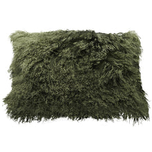 Load image into Gallery viewer, Tibetan Sheep Throw Pillow - Olive