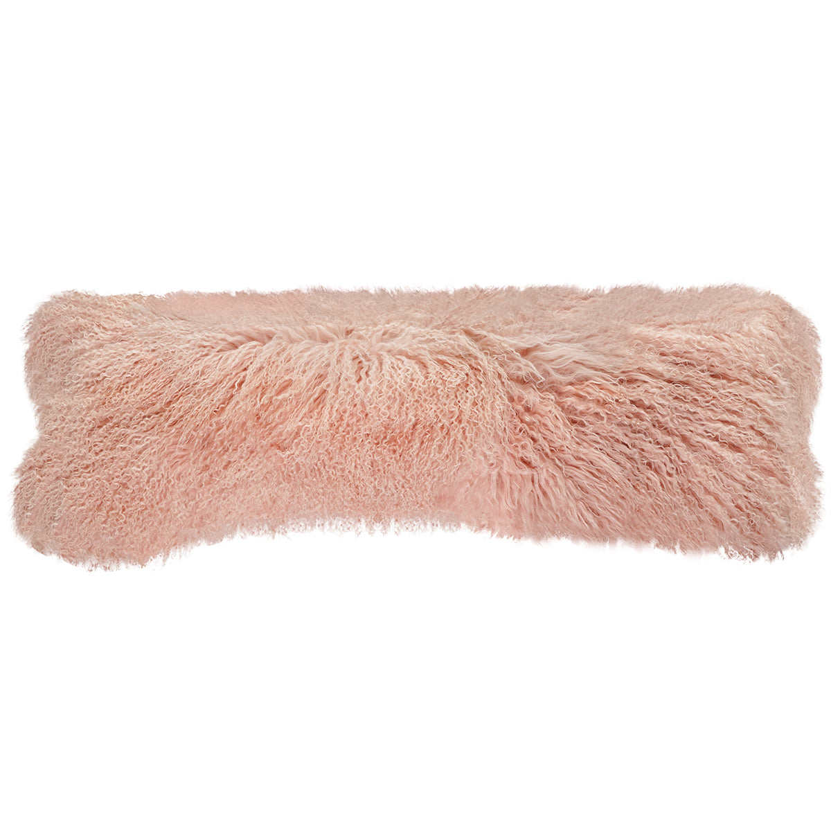 Tibetan Sheep Throw Pillow - Blush