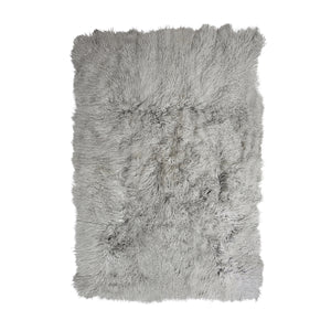 Tibetan Sheep Throw - Ash Grey