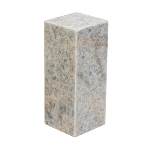 Small Cube Solid Top Flourite Pillar Lamp