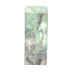 Small Cube Solid Top Flourite Pillar Lamp
