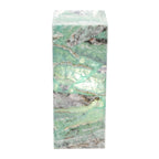 Medium Cube Solid Top Flourite Pillar Lamp
