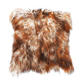 Tibetan Sheep Throw Pillow - Rust Tipped