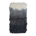 Tibetan Sheep Throw - Grey Ombre