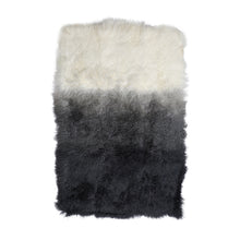 Load image into Gallery viewer, Tibetan Sheep Throw - Grey Ombre