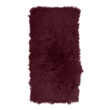 Load image into Gallery viewer, Tibetan Sheep Throw - Cabernet
