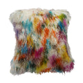 Tibetan Sheep Throw Pillow - Light Confetti