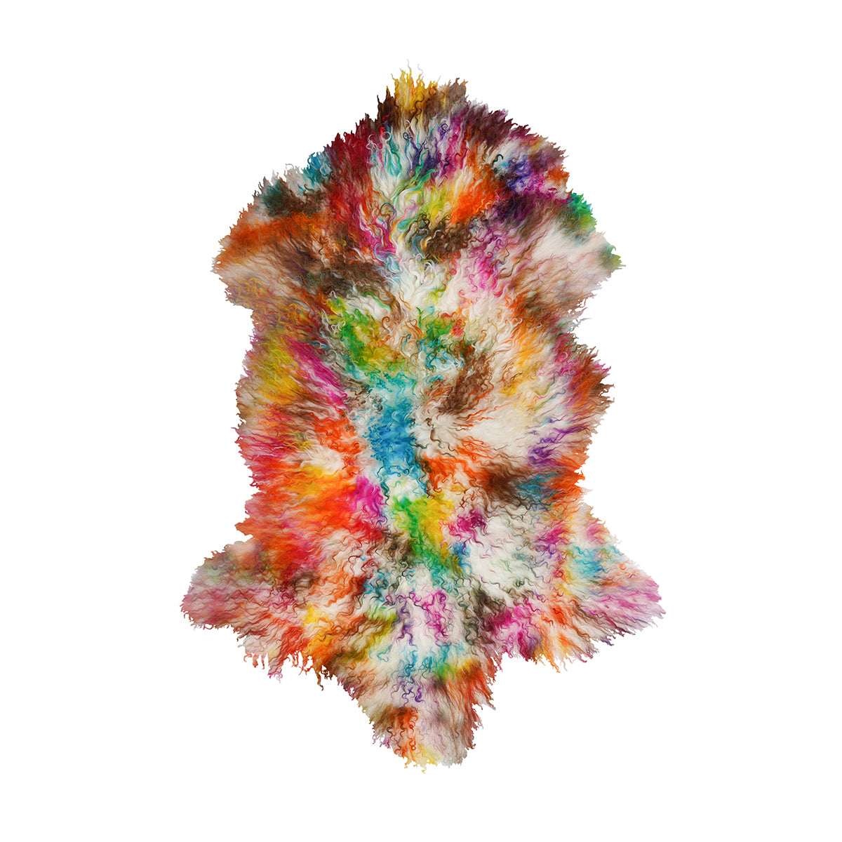Tibetan Sheep Pelt - Light Confetti