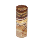 Small Cylinder Natural Edge Aqua Lamp